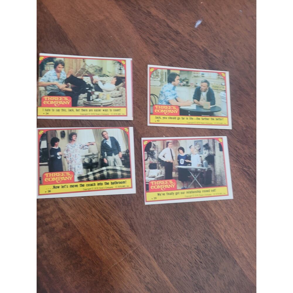 Three's Company Trading Cards